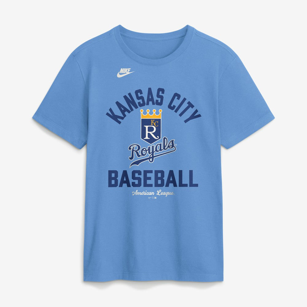Kansas City Royals Nike Cooperstown Collection T-Shirt - Light Blue T-shirts