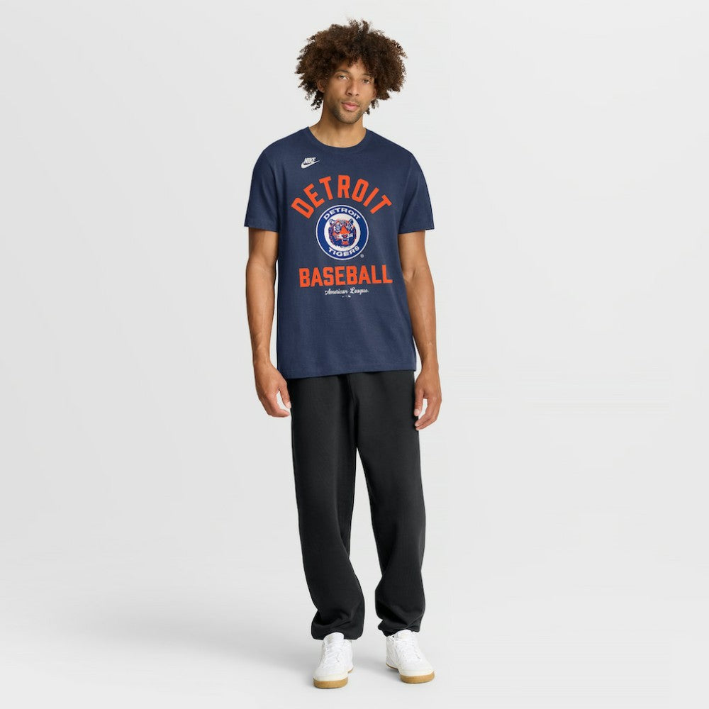 Detroit Tigers Nike Cooperstown Collection T-Shirt - Navy T-shirts
