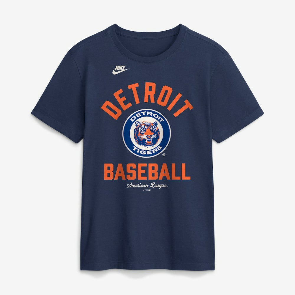 Detroit Tigers Nike Cooperstown Collection T-Shirt - Navy T-shirts