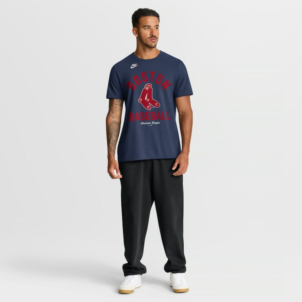 Boston Red Sox Nike Cooperstown Collection T-Shirt - Navy T-shirts