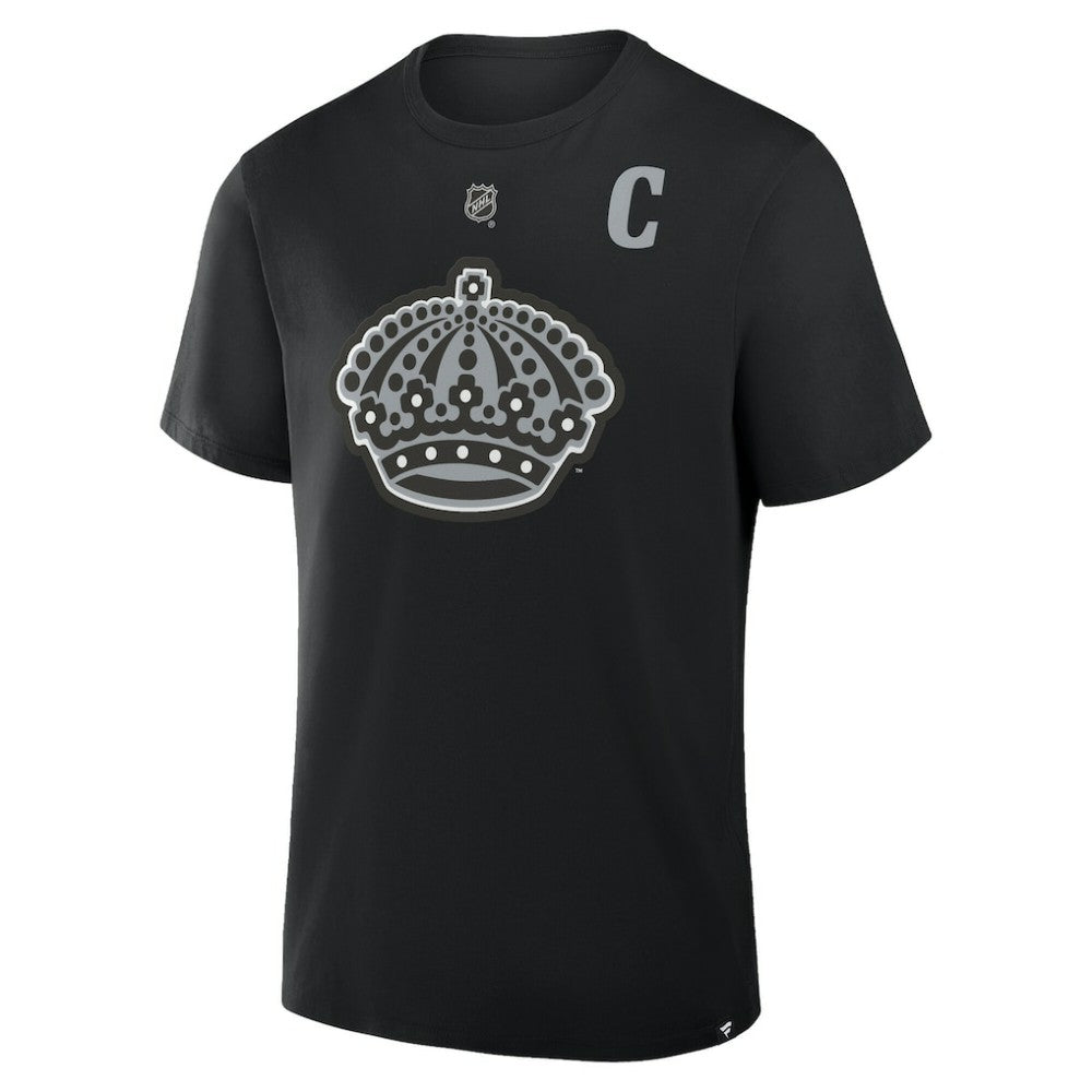 Anze Kopitar Los Angeles Kings Fanatics Authentic Stack Name & Number T-Shirt - Black | US 2001569378