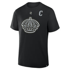 Anze Kopitar Los Angeles Kings Fanatics Authentic Stack Name & Number T-Shirt - Black | US 2001569378