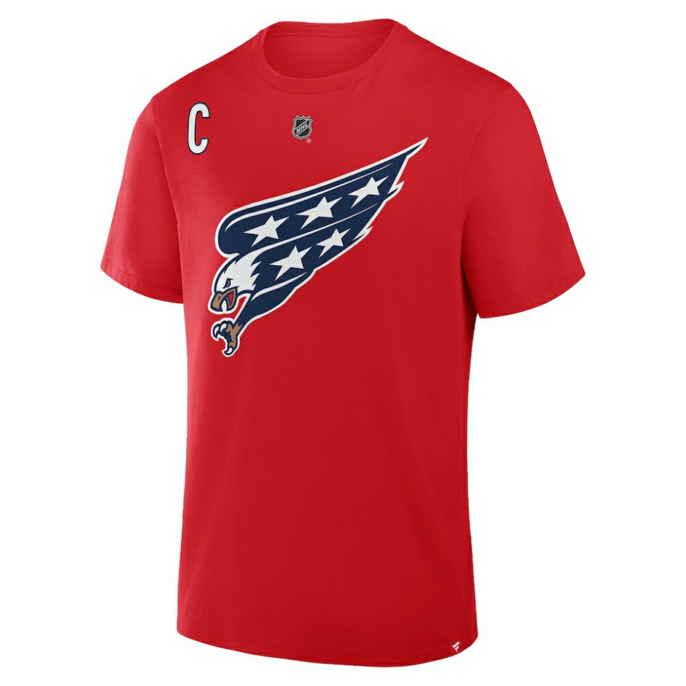 Alexander Ovechkin Washington Capitals Fanatics Authentic Stack Name & Number T-Shirt - Red | US 2001569469