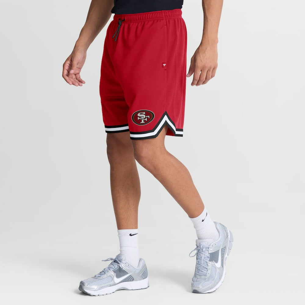 San Francisco 49ers Fearless Drive Shorts - Scarlet Shorts
