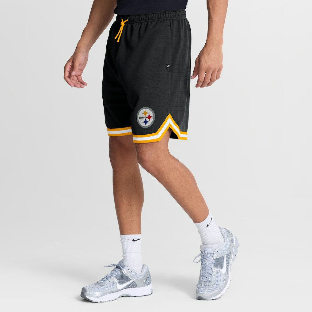 Pittsburgh Steelers Fearless Drive Shorts - Black Shorts