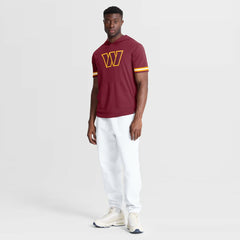 Washington Commanders Optimal Play Short Sleeve Hooded T-Shirt - Burgundy T-shirts