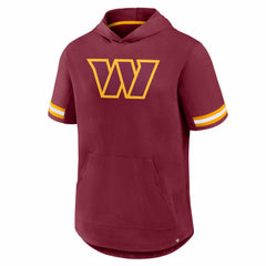 Washington Commanders Optimal Play Short Sleeve Hooded T-Shirt - Burgundy T-shirts