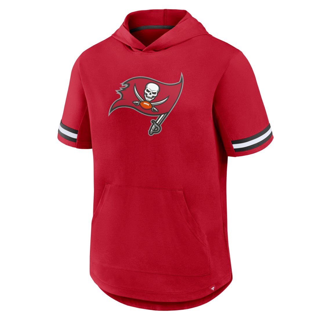 Tampa Bay Buccaneers Optimal Play Short Sleeve Hooded T-Shirt - Red T-shirts
