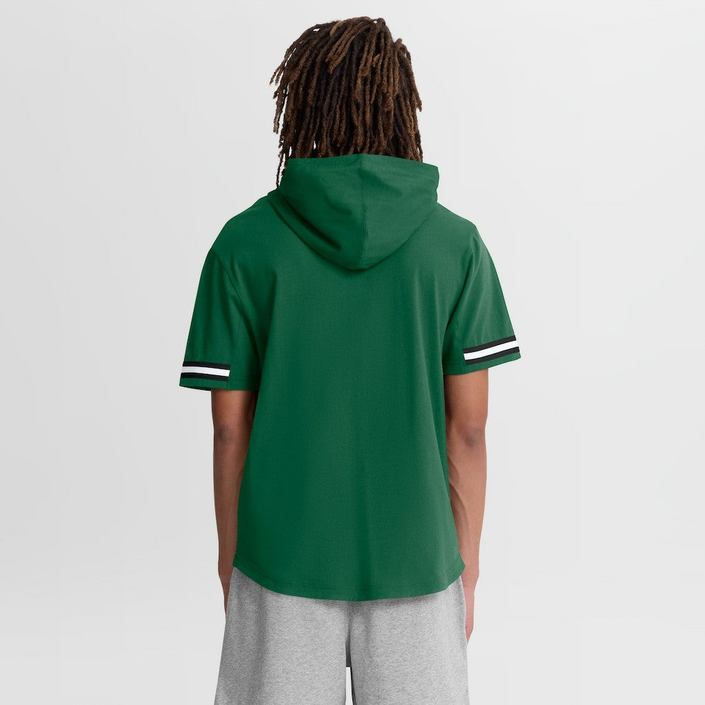 New York Jets Optimal Play Short Sleeve Hooded T-Shirt - Green T-shirts
