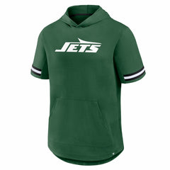 New York Jets Optimal Play Short Sleeve Hooded T-Shirt - Green T-shirts