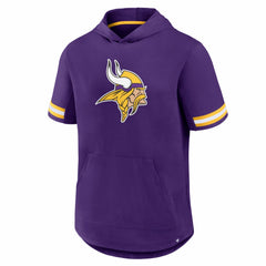 Minnesota Vikings Optimal Play Short Sleeve Hooded T-Shirt - Purple T-shirts