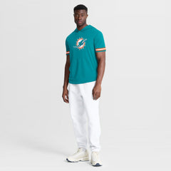 Miami Dolphins Optimal Play Short Sleeve Hooded T-Shirt - Aqua T-shirts