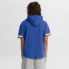 Los Angeles Rams Optimal Play Short Sleeve Hooded T-Shirt - Royal T-shirts