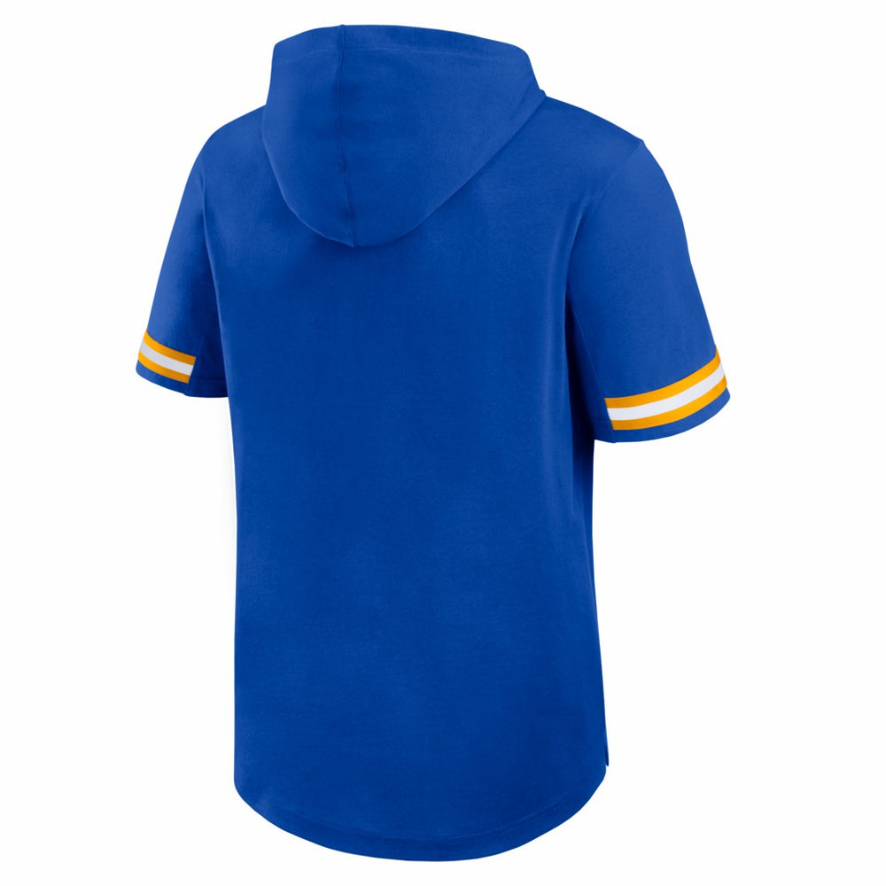 Los Angeles Rams Optimal Play Short Sleeve Hooded T-Shirt - Royal T-shirts
