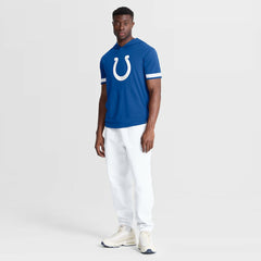 Indianapolis Colts Optimal Play Short Sleeve Hooded T-Shirt - Royal T-shirts