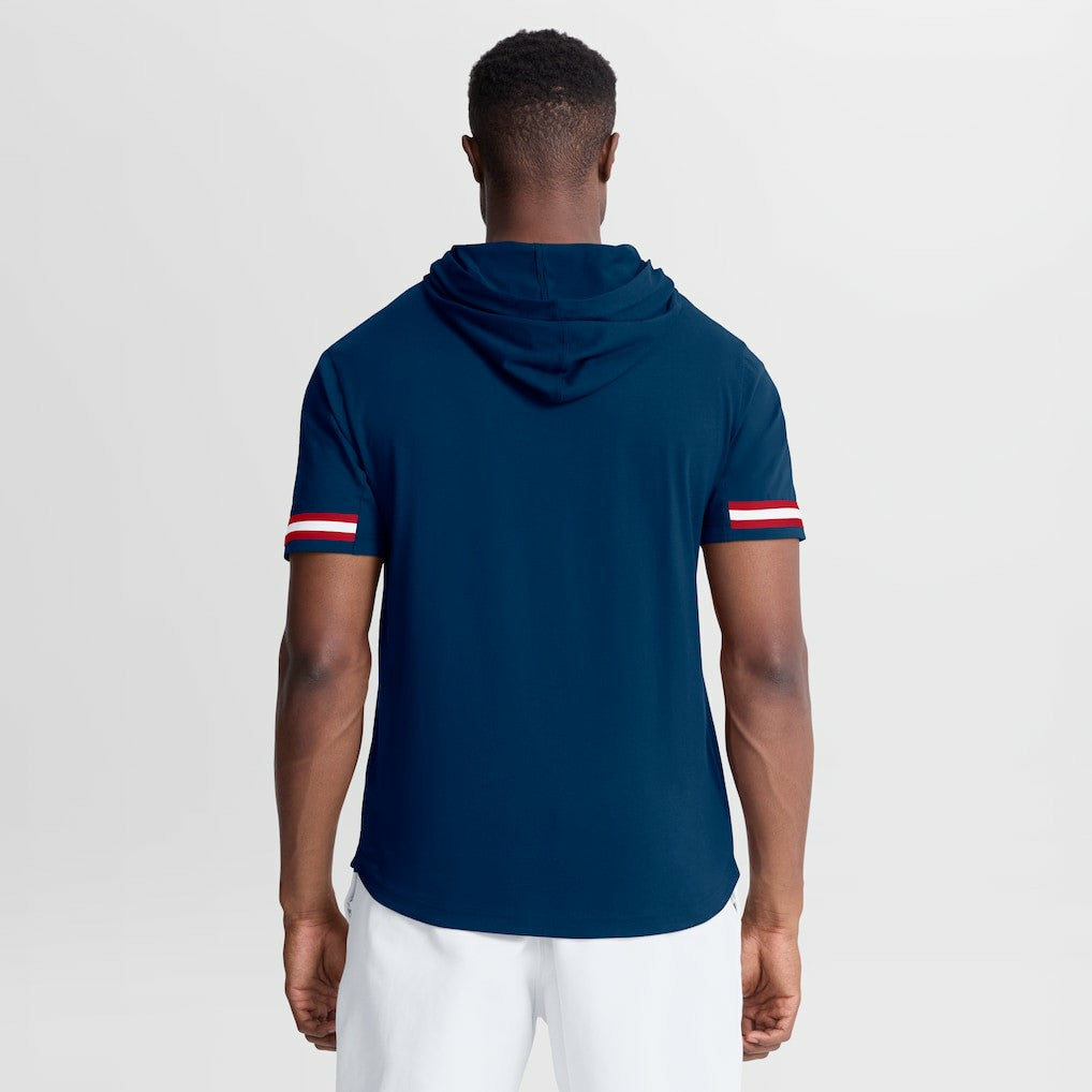 Houston Texans Optimal Play Short Sleeve Hooded T-Shirt - Navy T-shirts