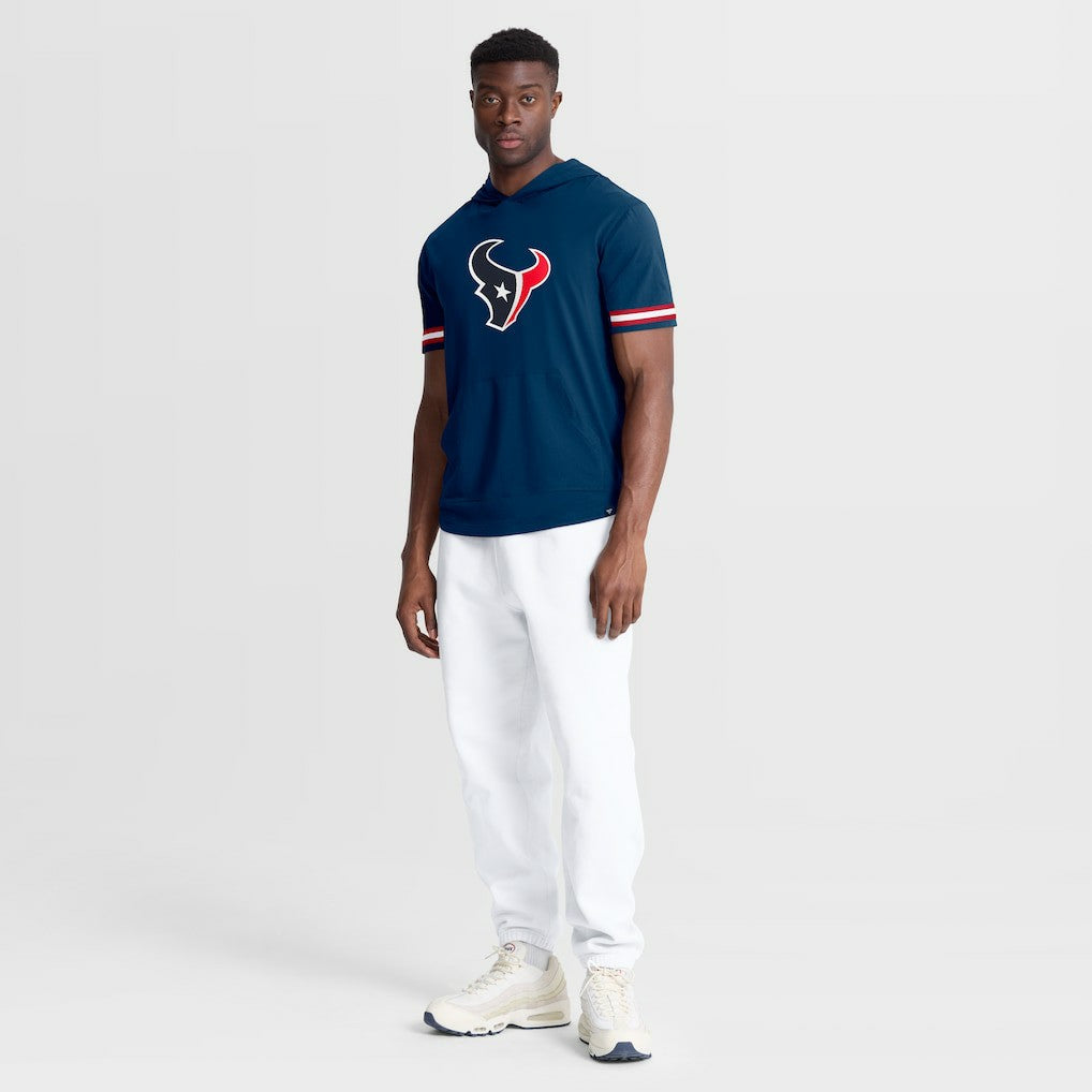 Houston Texans Optimal Play Short Sleeve Hooded T-Shirt - Navy T-shirts