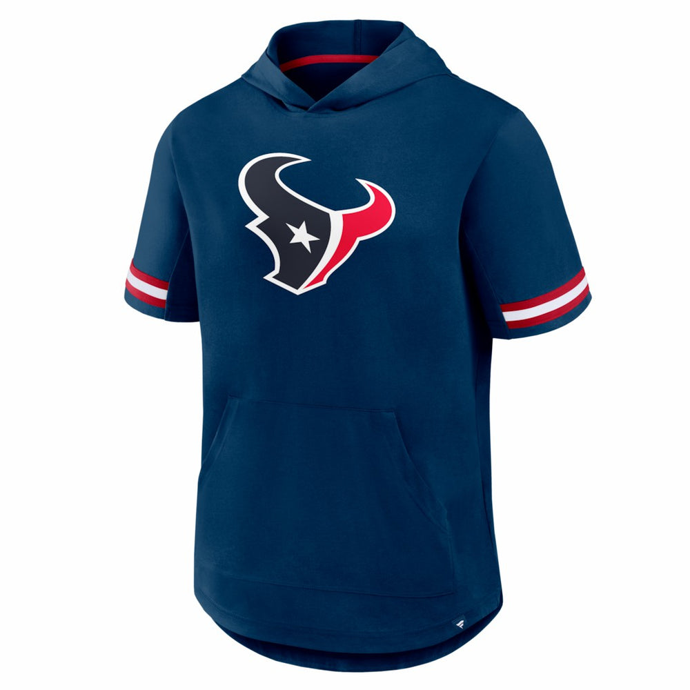 Houston Texans Optimal Play Short Sleeve Hooded T-Shirt - Navy T-shirts