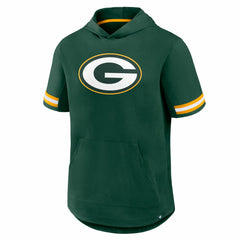Green Bay Packers Optimal Play Short Sleeve Hooded T-Shirt - Green T-shirts