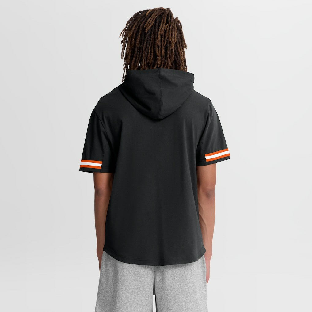 Cincinnati Bengals Optimal Play Short Sleeve Hooded T-Shirt - Black T-shirts