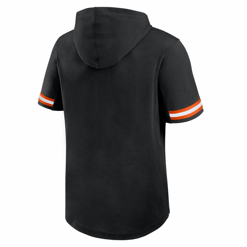 Cincinnati Bengals Optimal Play Short Sleeve Hooded T-Shirt - Black T-shirts