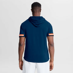 Chicago Bears Optimal Play Short Sleeve Hooded T-Shirt - Navy T-shirts
