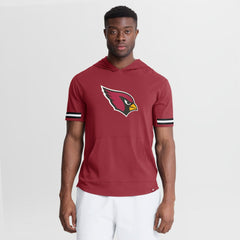 Arizona Cardinals Optimal Play Short Sleeve Hooded T-Shirt - Cardinal T-shirts