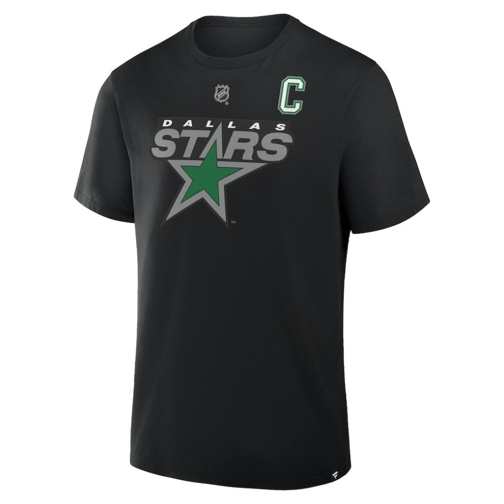 Jamie Benn Dallas Stars Fanatics Authentic Stack Name & Number T-Shirt - Black | US 2001570366
