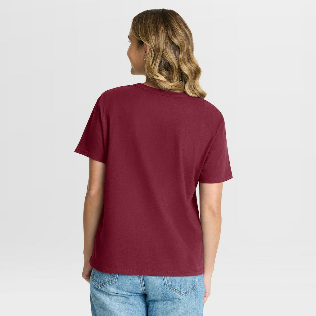 Washington Commanders Women's Fade Legacy T-Shirt - Burgundy T-shirts