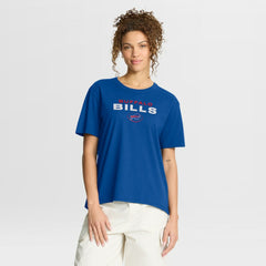 Buffalo Bills Women's Fade Legacy T-Shirt - Royal T-shirts