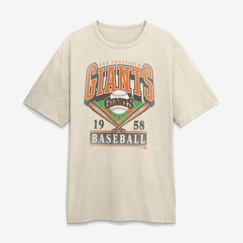 San Francisco Giants Fanatics Stadium Slub T-Shirt - Tan T-shirts
