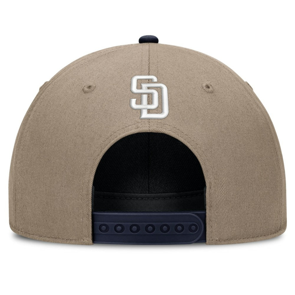San Diego Padres Nike Father's Day Rope Rise Adjustable Hat - Khaki Hats