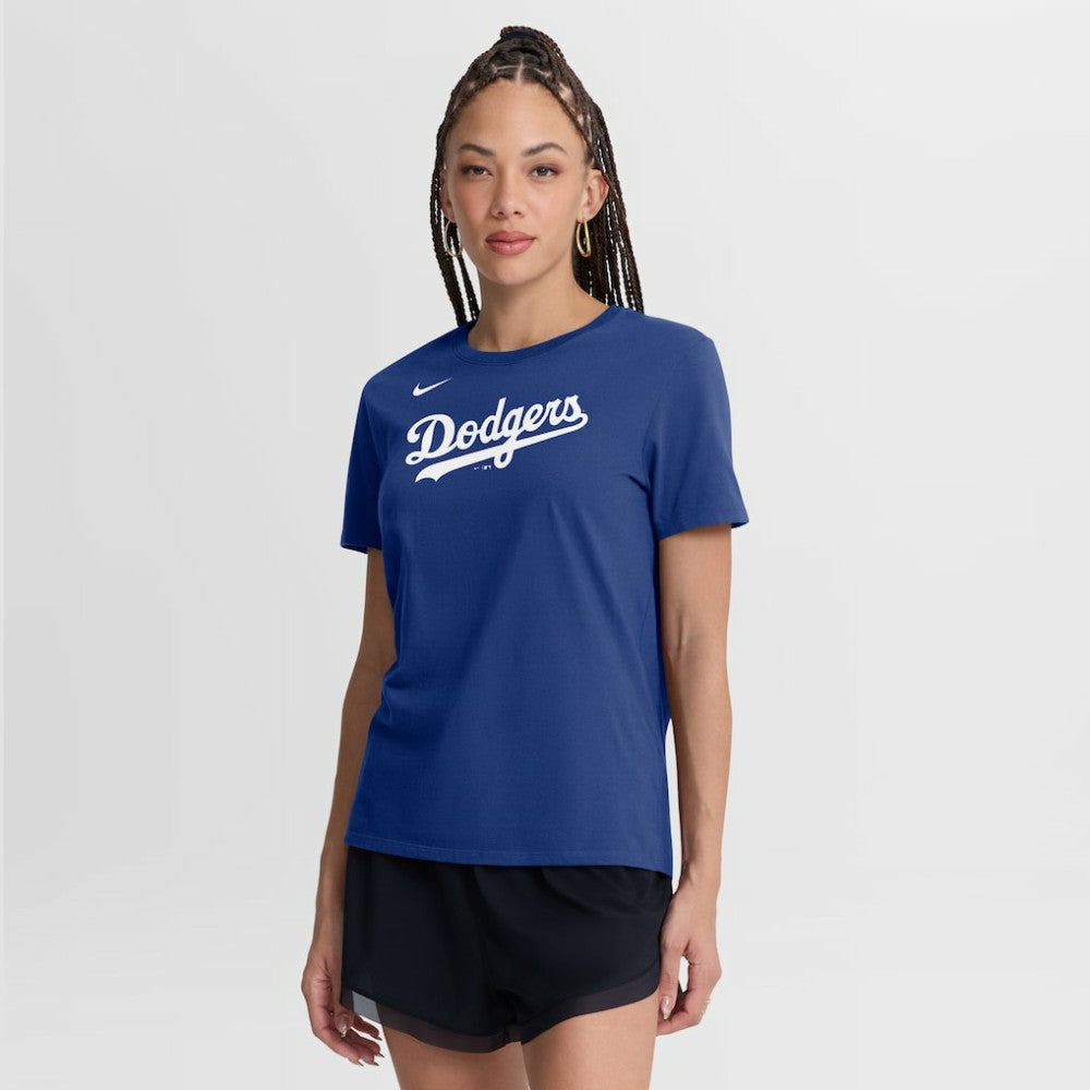 Los Angeles Dodgers Nike Women's Wordmark T-Shirt - Royal T-shirts