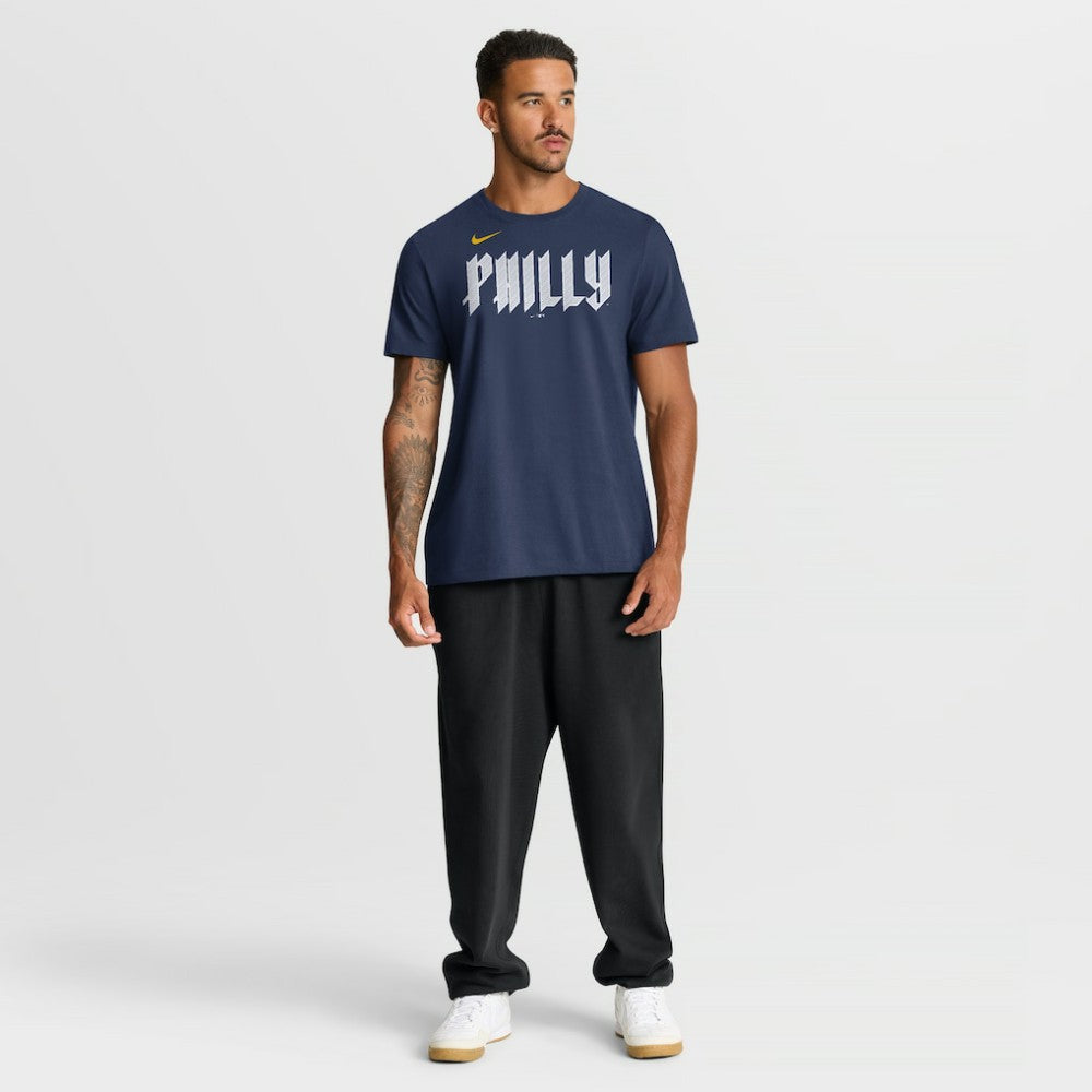Philadelphia Phillies Nike City Connect Large Logo T-Shirt - Navy T-shirts