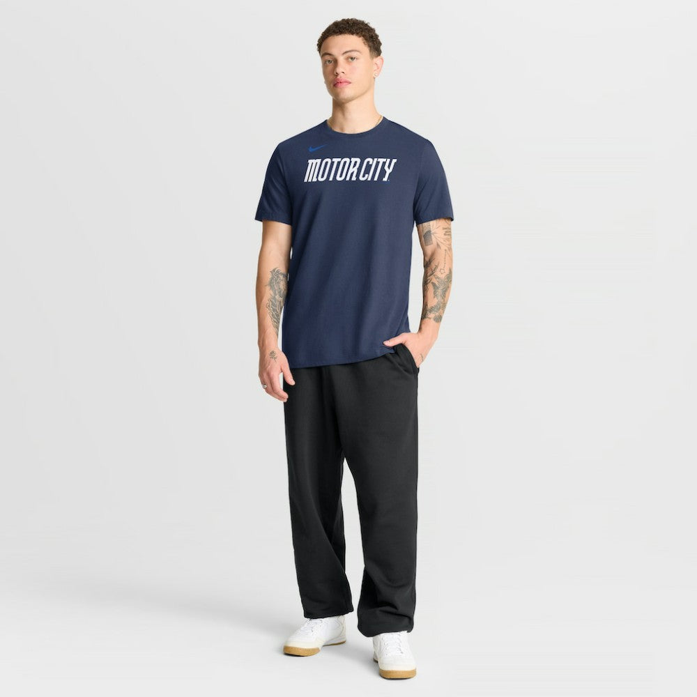 Detroit Tigers Nike City Connect Large Logo T-Shirt - Navy T-shirts