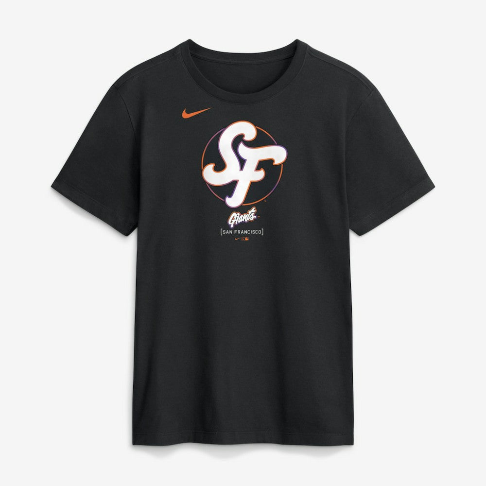 San Francisco Giants Nike City Connect Large Logo T-Shirt - Black T-shirts