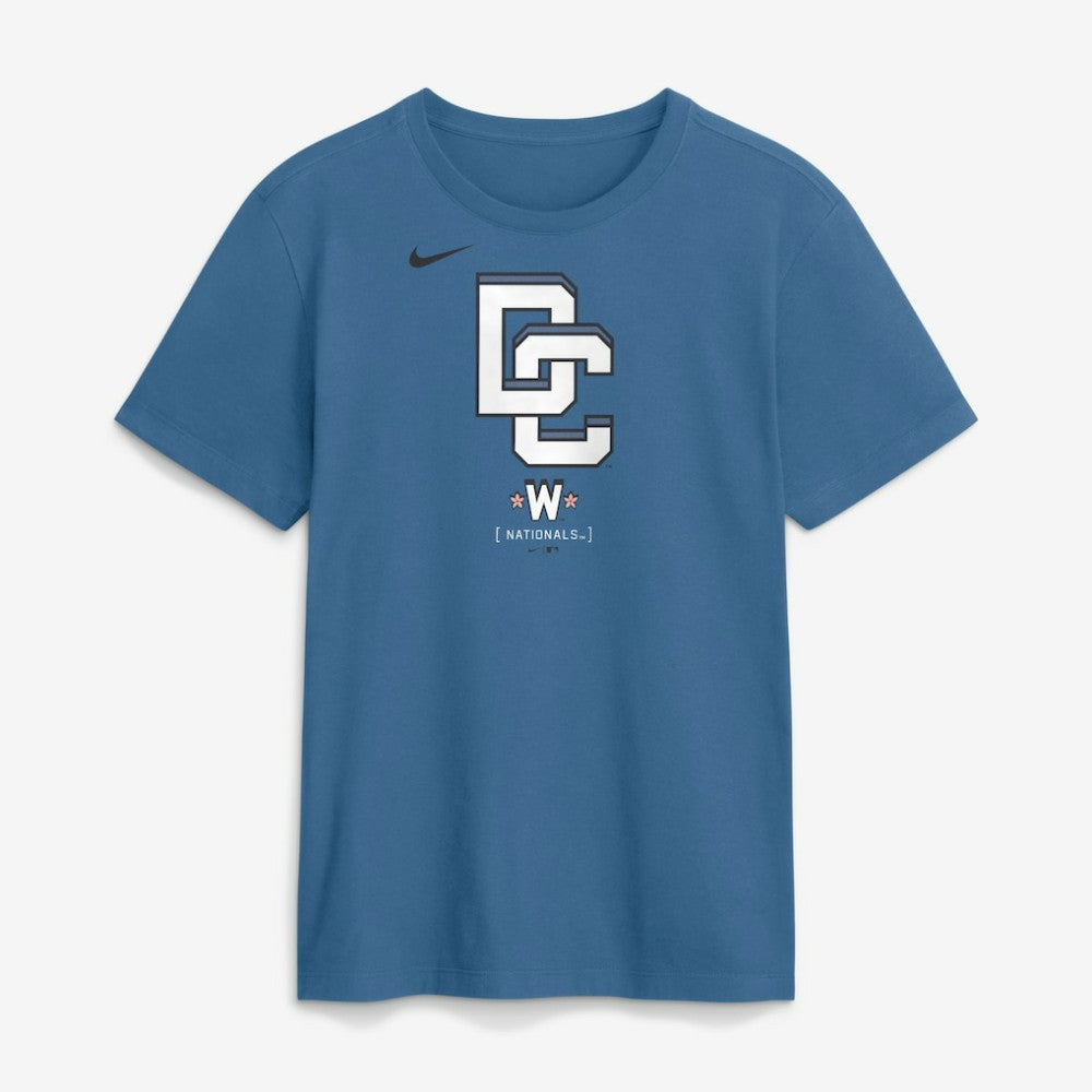 Washington Nationals Nike City Connect Large Logo T-Shirt - Navy T-shirts