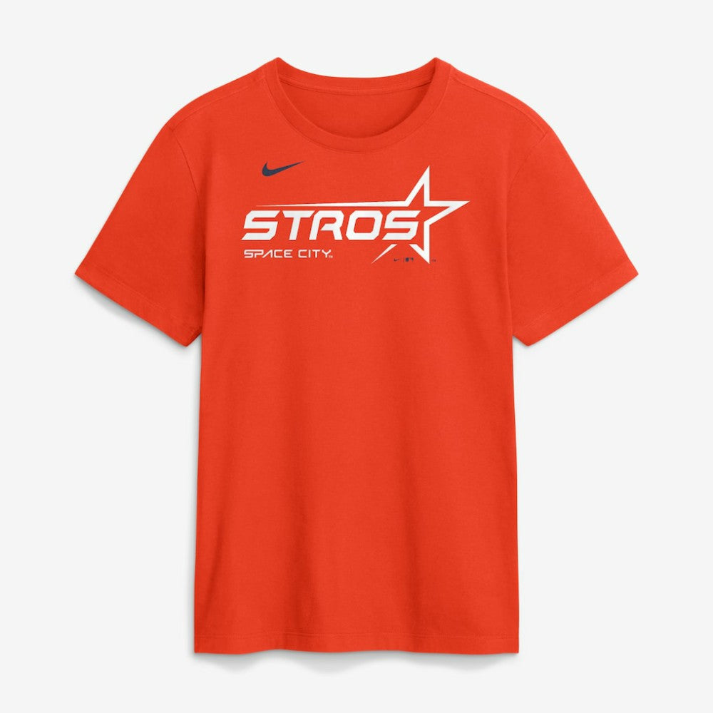 Houston Astros Nike City Connect Wordmark T-Shirt - Orange T-shirts