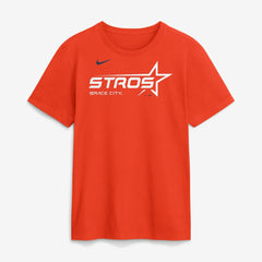 Houston Astros Nike City Connect Wordmark T-Shirt - Orange T-shirts