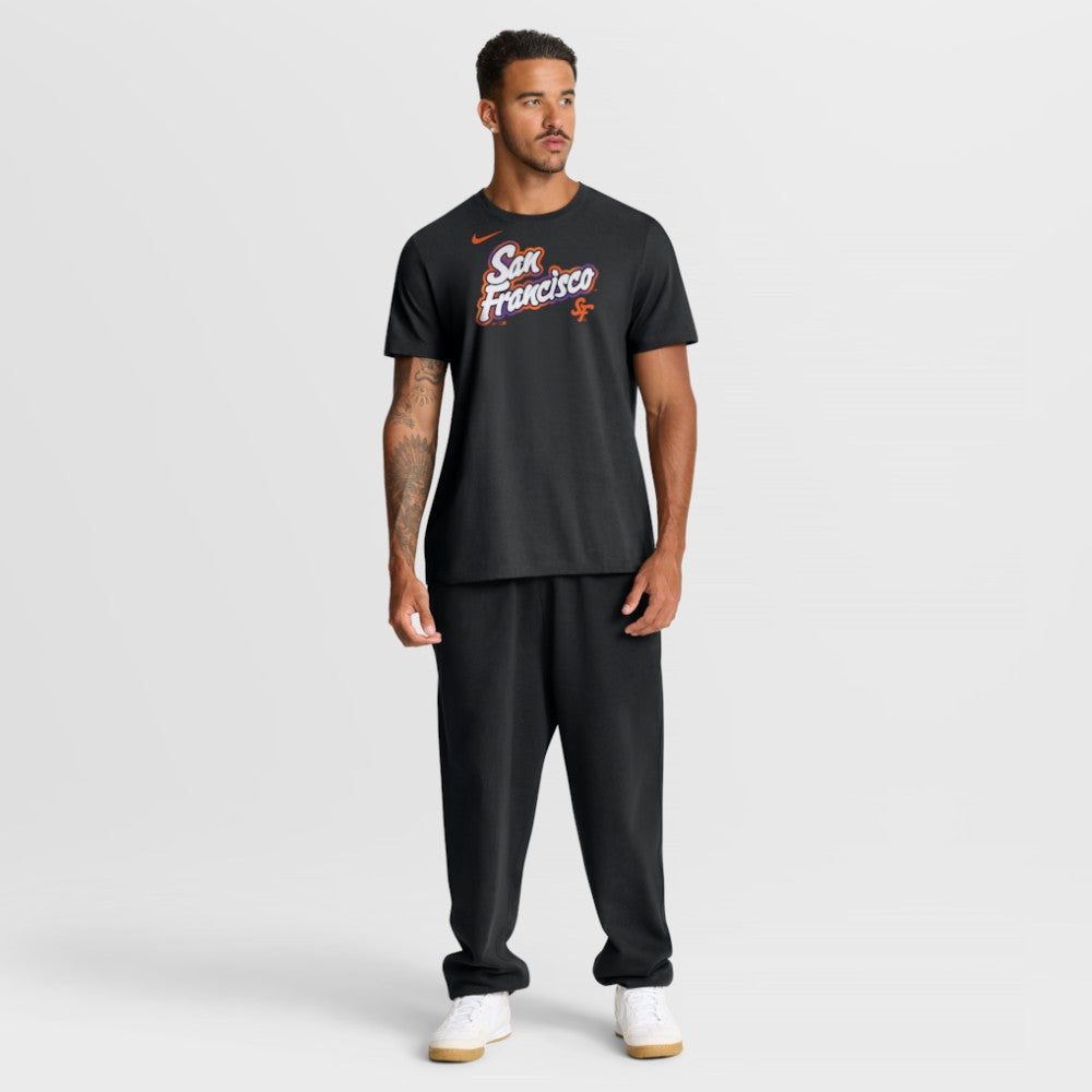 San Francisco Giants Nike City Connect Wordmark T-Shirt - Black T-shirts