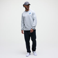 Detroit Lions Tech Fleece Raglan Sweatshirt - Heather Gray Sweatshirts
