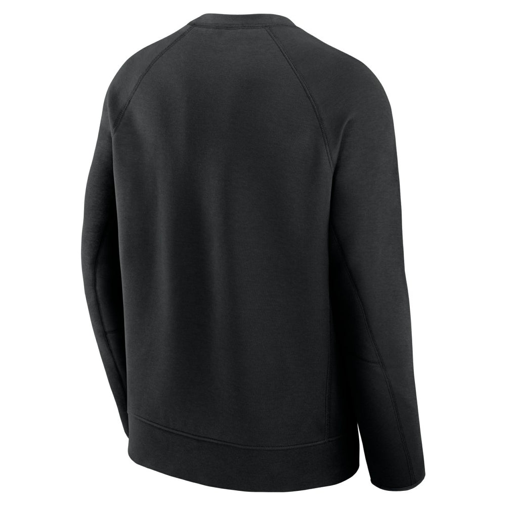 Detroit Lions Tech Fleece Raglan Sweatshirt - Black Sweatshirts