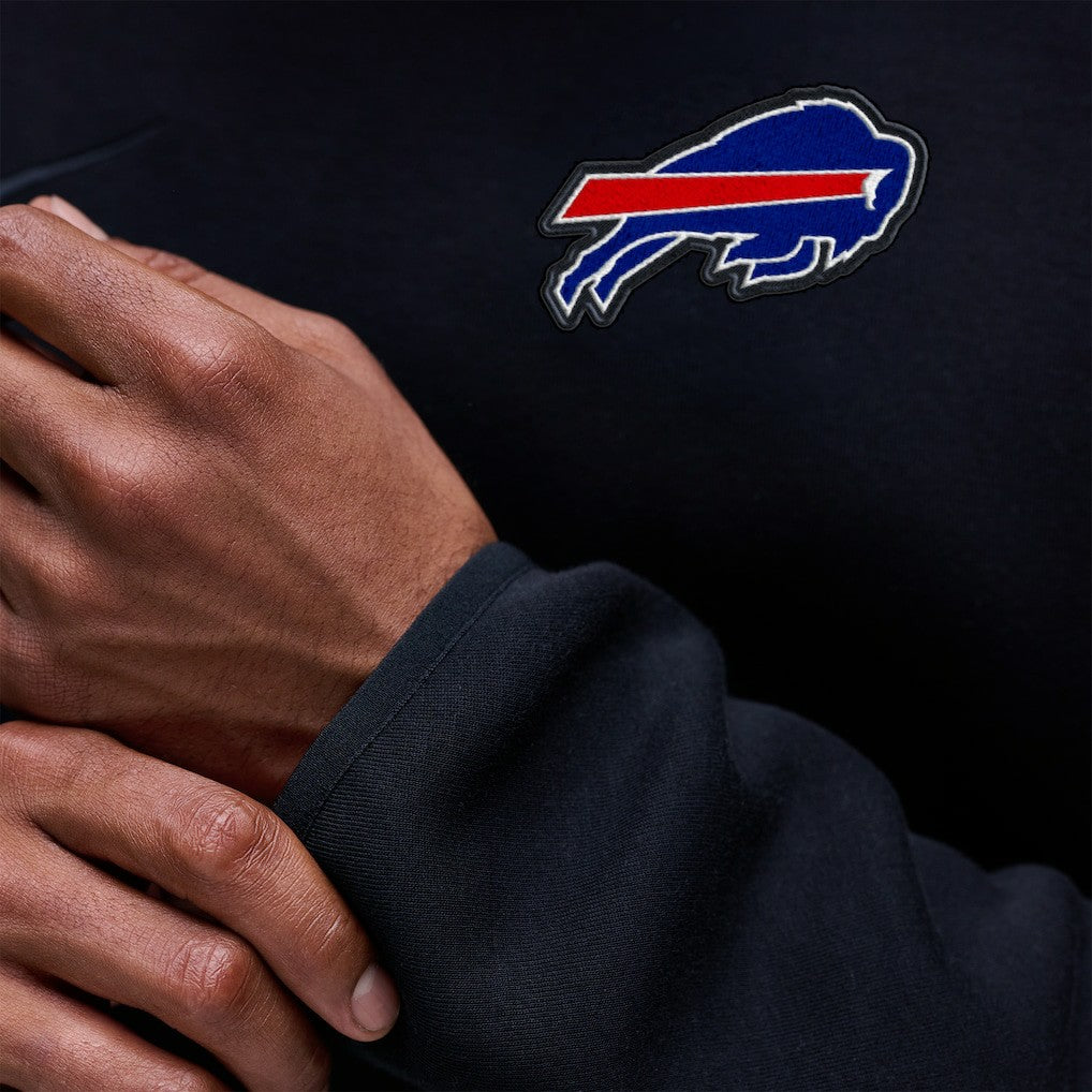 Buffalo Bills Tech Fleece Raglan Sweatshirt - Black Sweatshirts