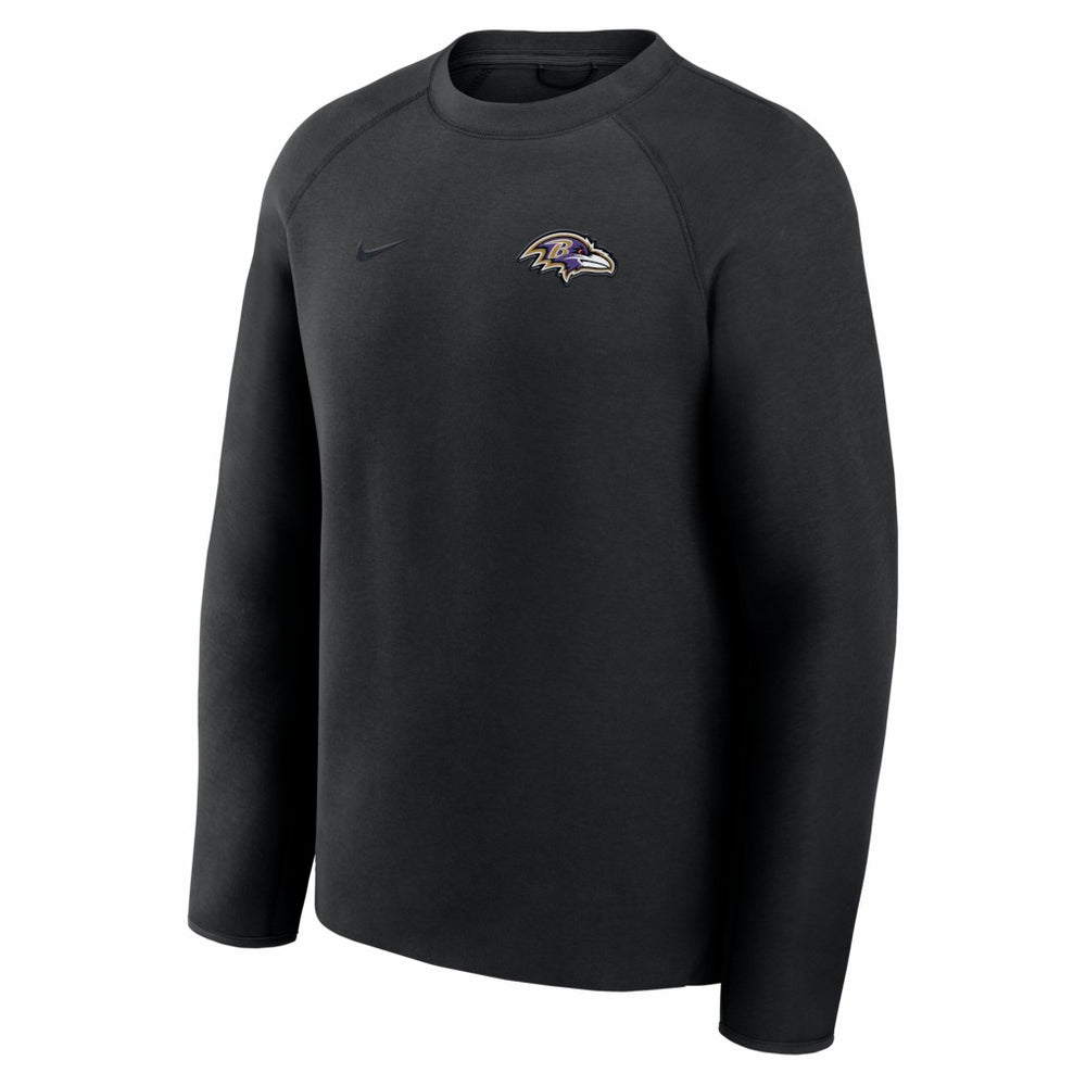 Baltimore Ravens Tech Fleece Raglan Sweatshirt - Black Sweatshirts