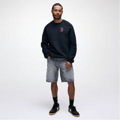 Boston Red Sox Nike Tech Fleece Raglan Sweatshirt - Black Sweatshirts