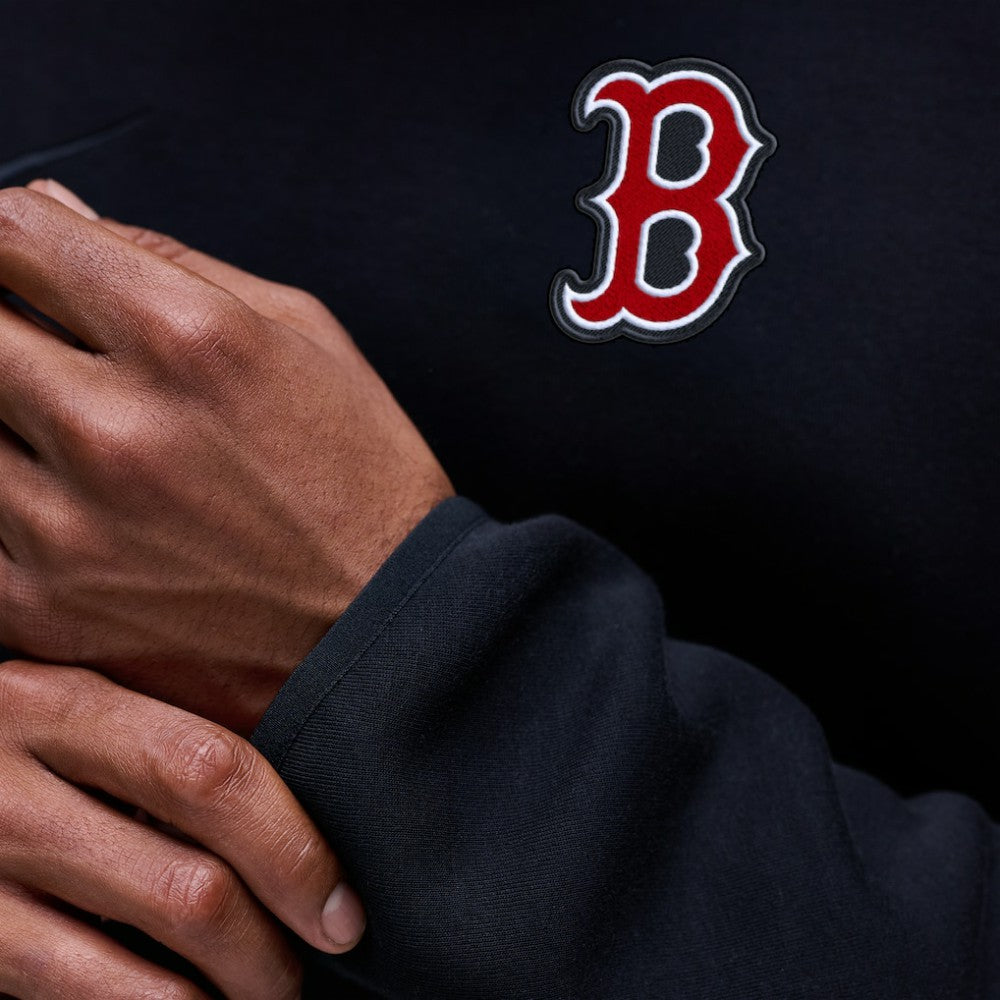 Boston Red Sox Nike Tech Fleece Raglan Sweatshirt - Black Sweatshirts