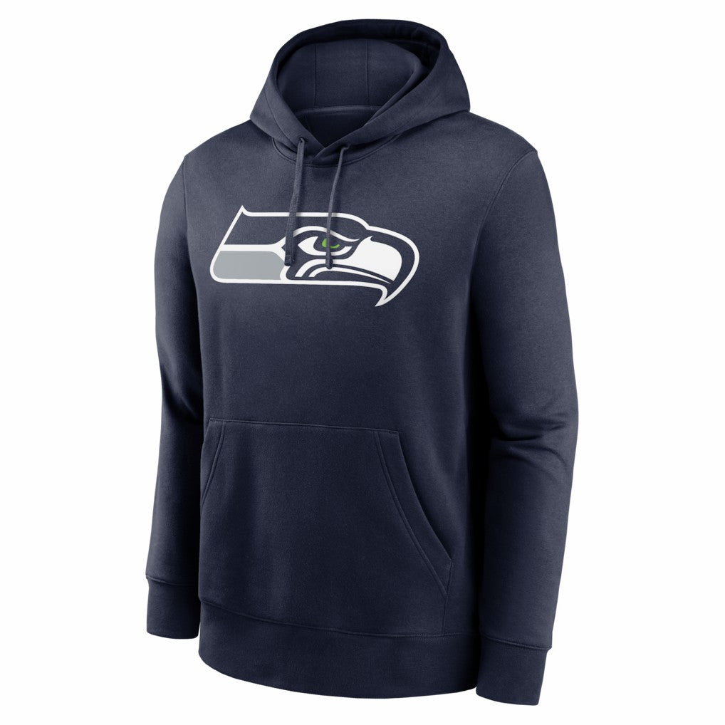Jaxon Smith-Njigba Seattle Seahawks Name & Number Fleece Hoodie - Navy Hoodies