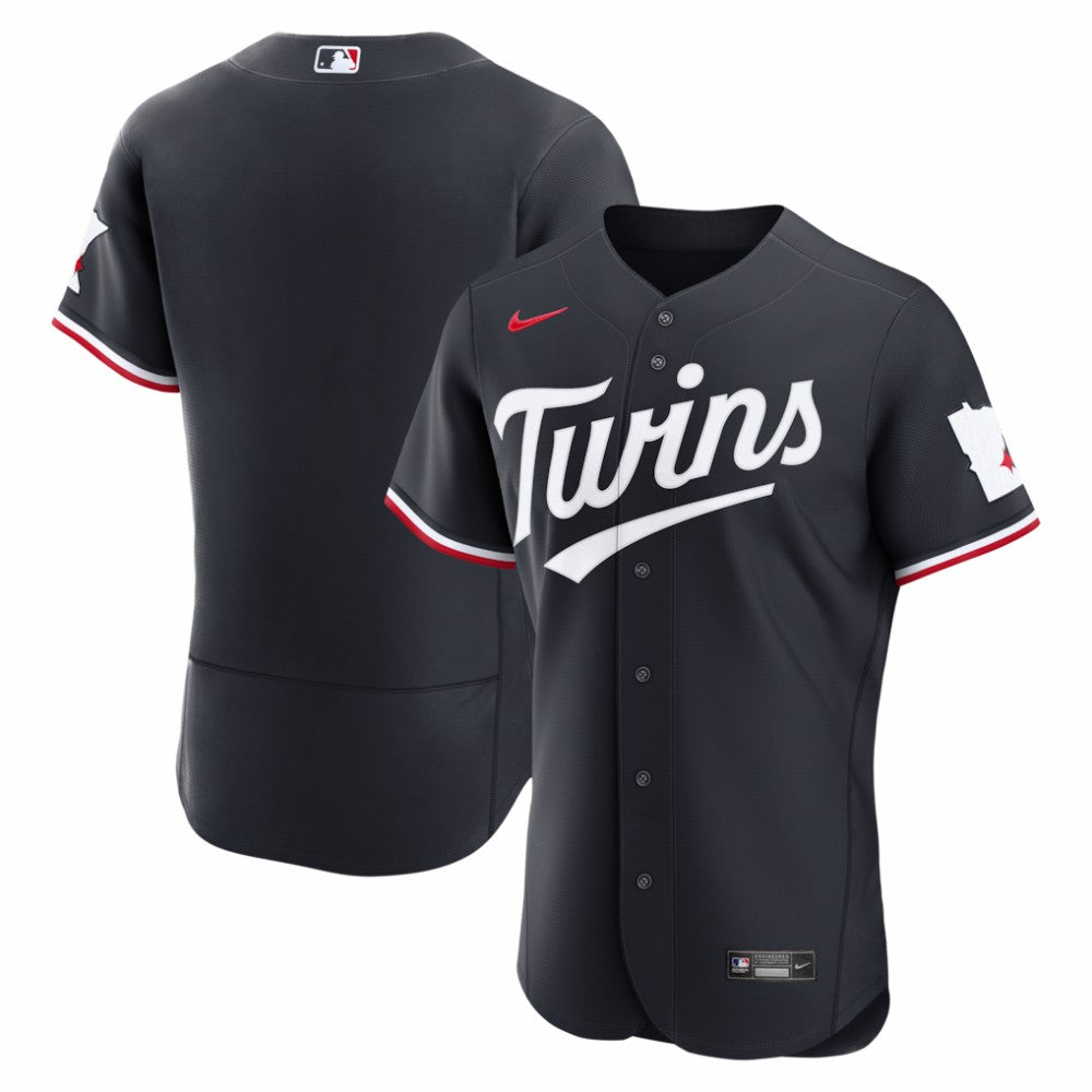 Minnesota Twins Nike Alternate Authentic Jersey - Navy Jerseys