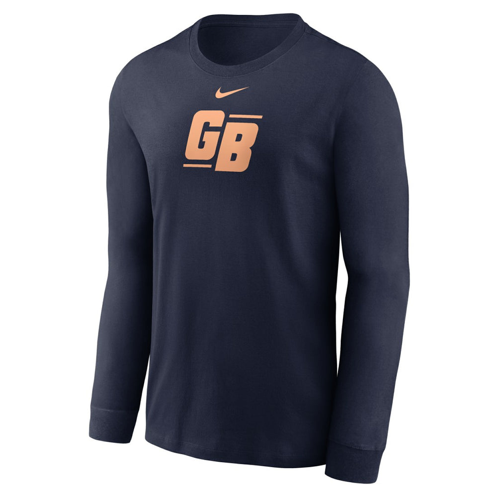Green Bay Packers Essential Long-Sleeve T-Shirt - Navy T-shirts