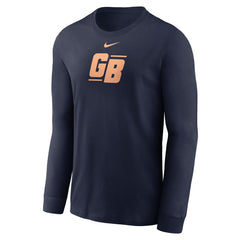 Green Bay Packers Essential Long-Sleeve T-Shirt - Navy T-shirts